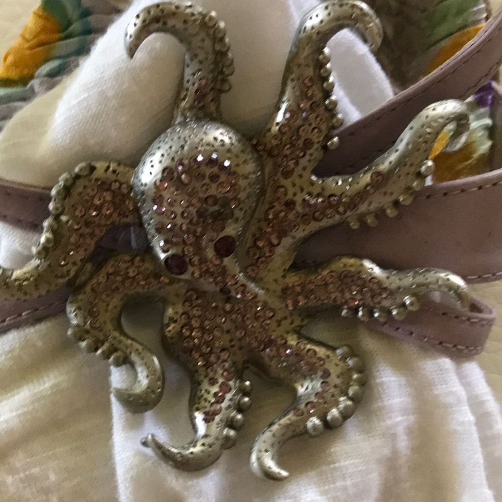 Awesome octopus purple heals.